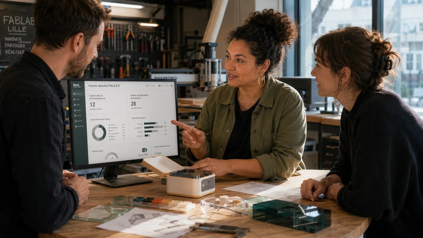 Photographie éditoriale illustrant « Investisseur PME »