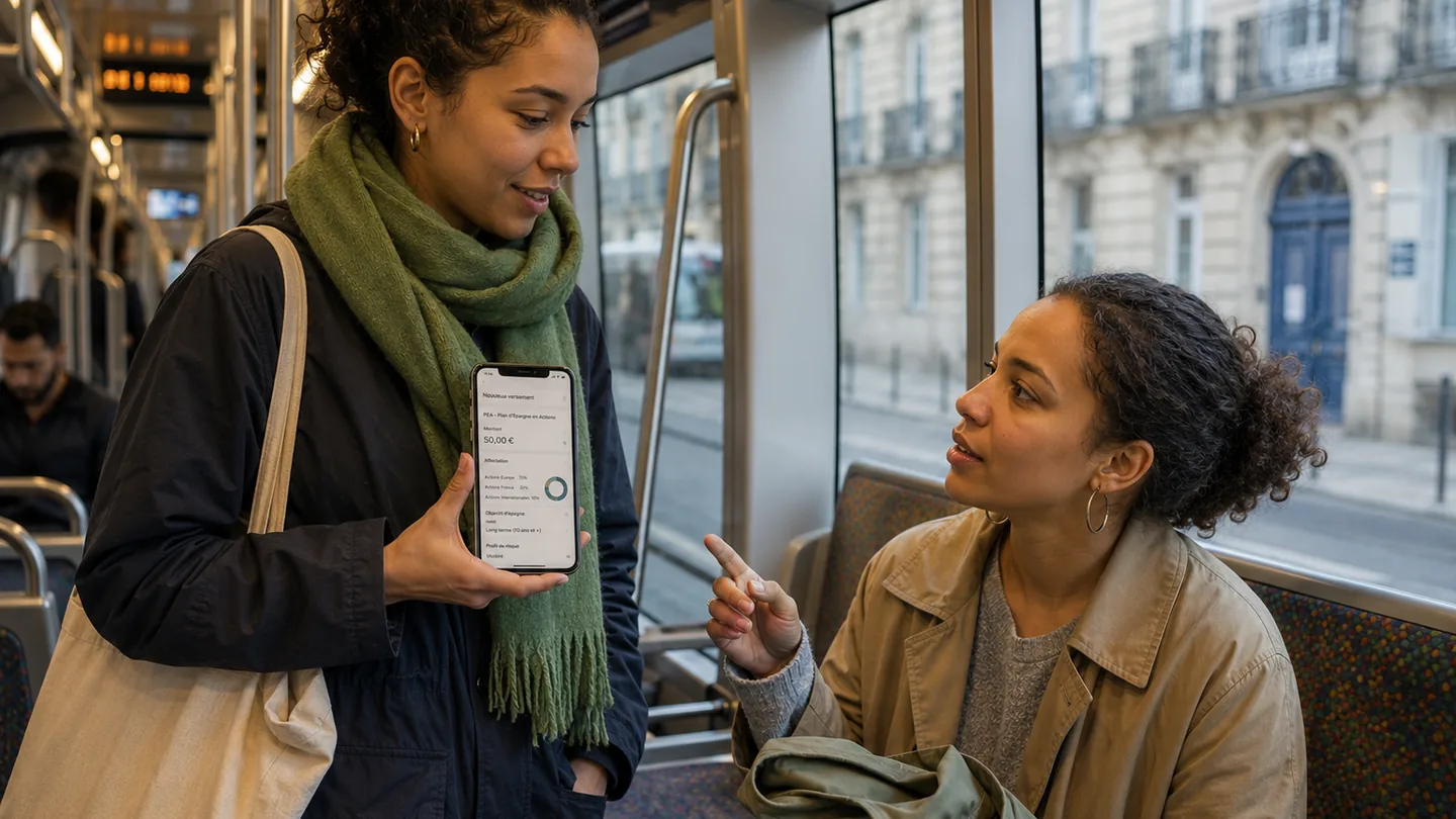 Photographie éditoriale illustrant « Jeune actif prévoyant »