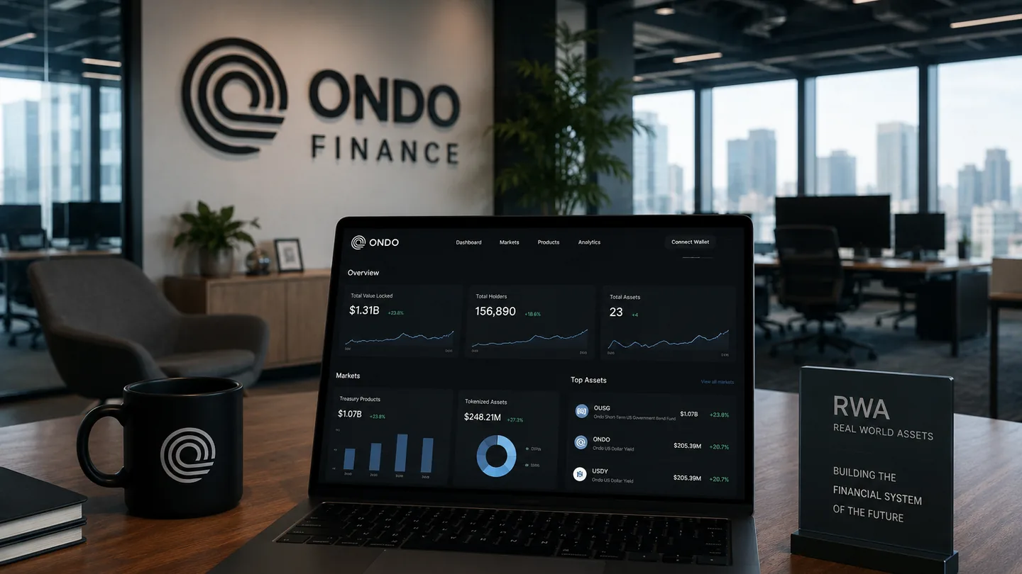 Photographie éditoriale illustrant « Ondo Finance : Qui sont-ils ? »