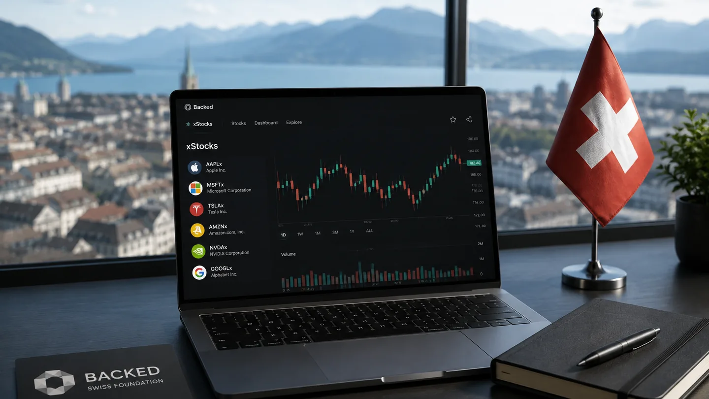 Photographie éditoriale illustrant « xStocks (Backed) : La Liberté d'Investissement »