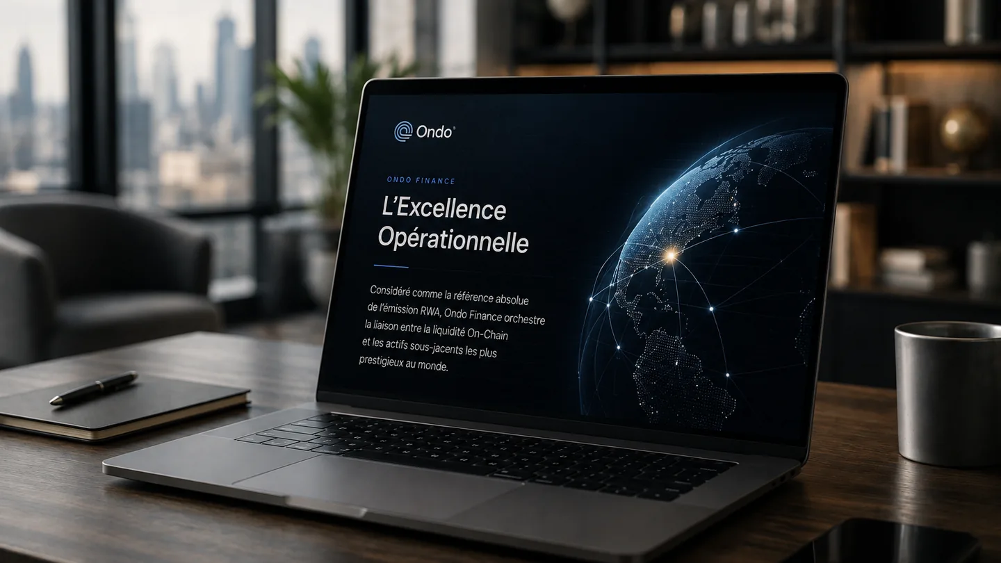 Photographie éditoriale illustrant « Ondo Finance : L'Excellence Opérationnelle »