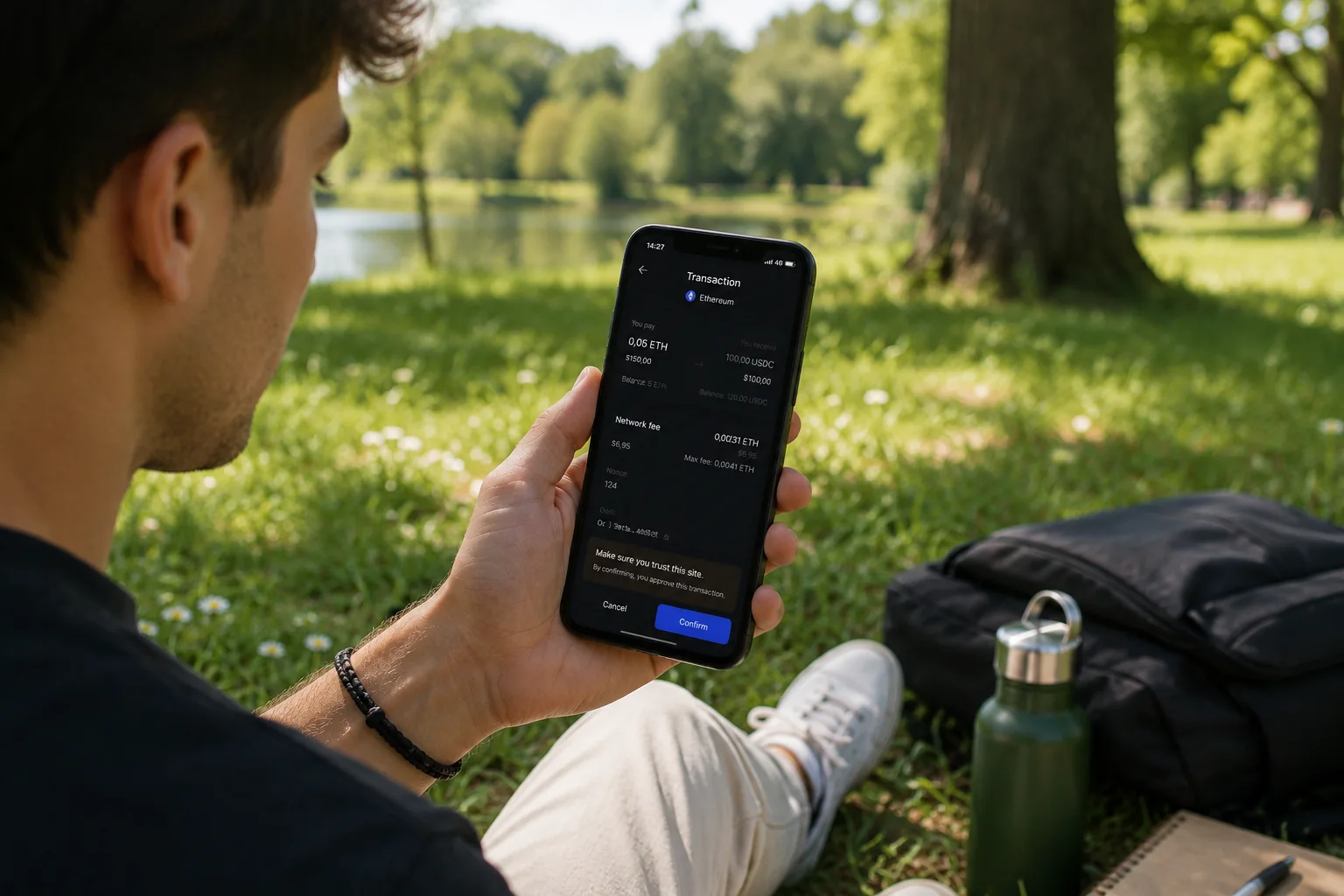 Photographie éditoriale illustrant « Signature et frais de gaz sur Jumper »